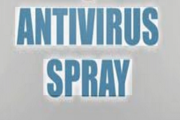 Antivirus Spray Meaning
