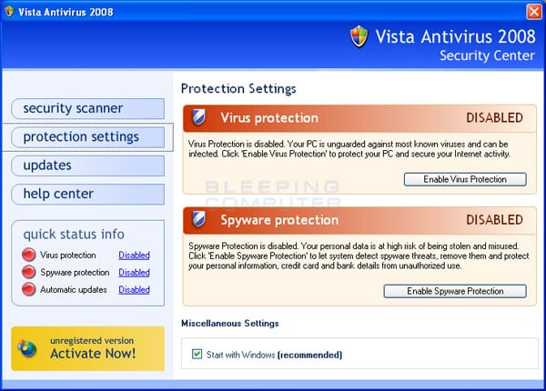 Antivirus For Vista